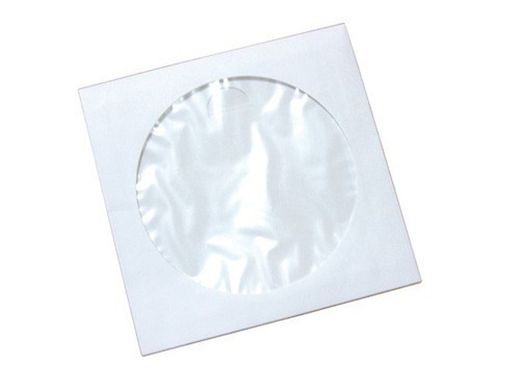 Paquets de 50 enveloppes en papier pour cd/dvd en blanc et couleurs