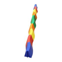 Couloir sensoriel pvc courbé