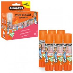 Colle en base transparente