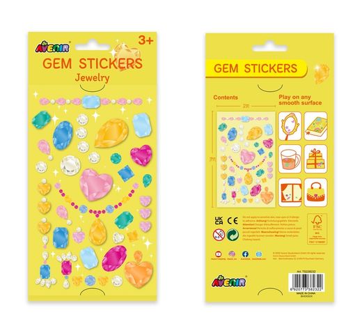 Adhésifs pour bijoux faciaux