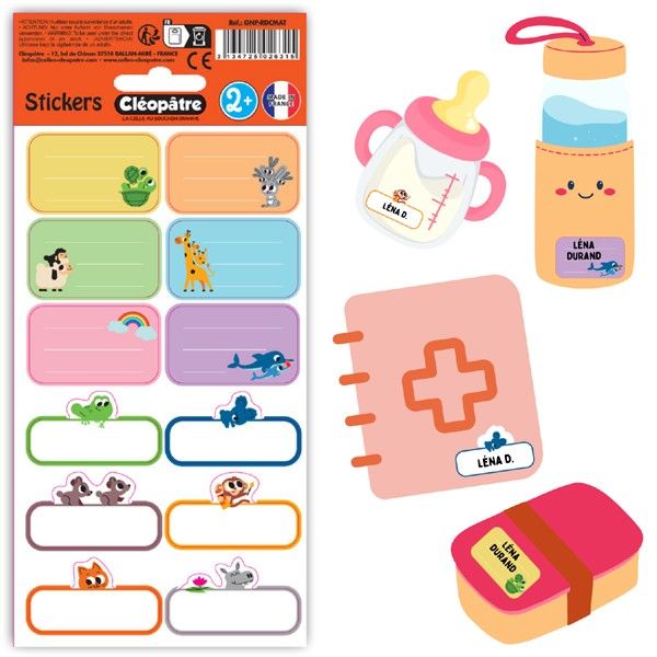 Pegatinas Escolares Infantiles