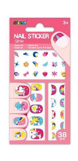 Gros adhésifs pour ongles