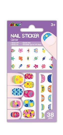 Gros adhésifs pour ongles