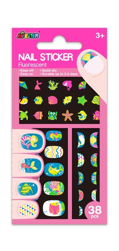 Gros adhésifs pour ongles