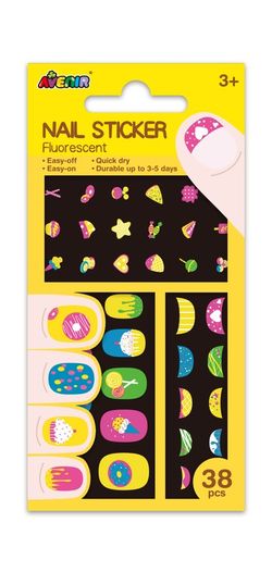 Gros adhésifs pour ongles