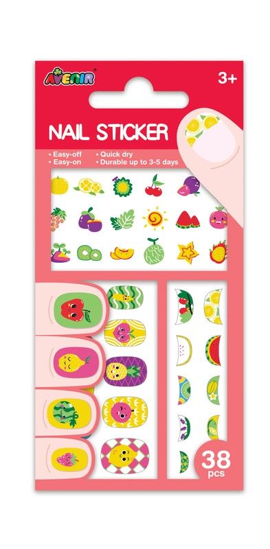 Gros adhésifs pour ongles