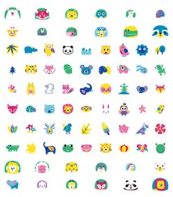 Petits autocollants à ongles avec paillettes