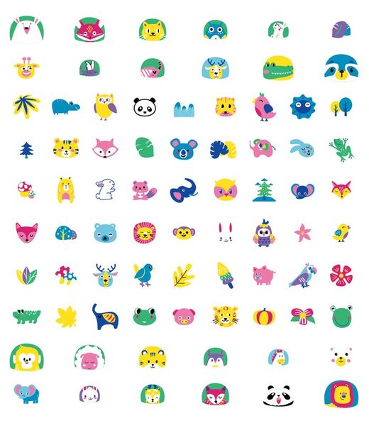 Petits autocollants à ongles avec paillettes