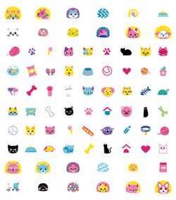 Petits autocollants à ongles avec paillettes