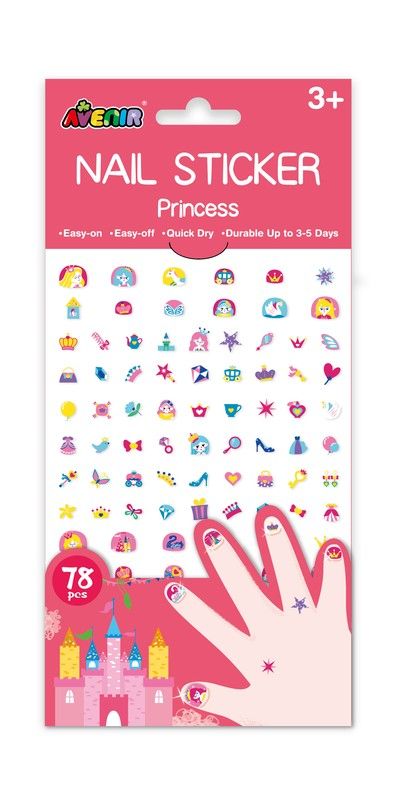 Petits autocollants à ongles avec paillettes