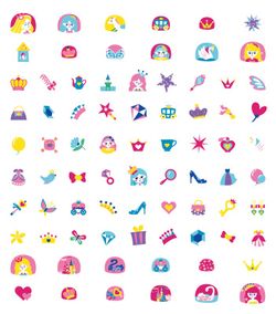 Petits autocollants à ongles avec paillettes