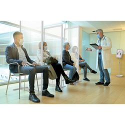 Pie con marco publicitario A4 Nobo