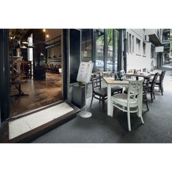 Stand com moldura publicitária A3 Nobo