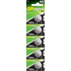 Pila alcalina Recargable CR2016 Blister 5ud