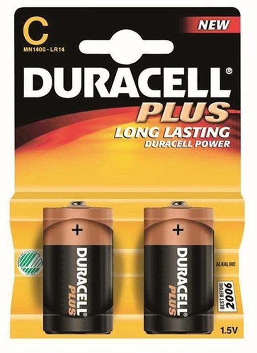 Pilas alcalinas plus power de duracell