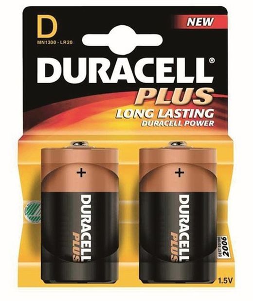 Pilas alcalinas plus power de duracell