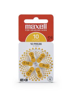 Piles au zinc. Blister de 6 unités