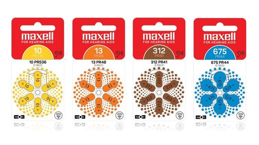 Piles au zinc. Blister de 6 unités