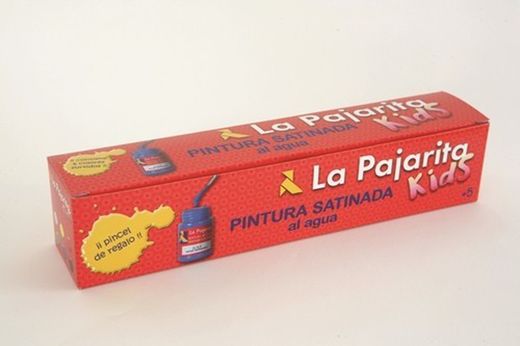 Peinture plastique satinée le noeud papillon, pots de 35ml. plus de 30 couleurs