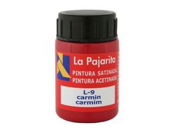 Peinture plastique satinée le noeud papillon, pots de 35ml. plus de 30 couleurs
