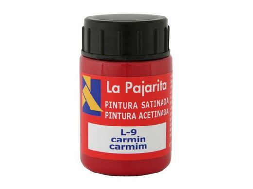 Peinture plastique satinée le noeud papillon, pots de 35ml. plus de 30 couleurs
