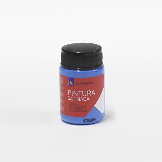 Peinture plastique satinée le noeud papillon, pots de 35ml. plus de 30 couleurs