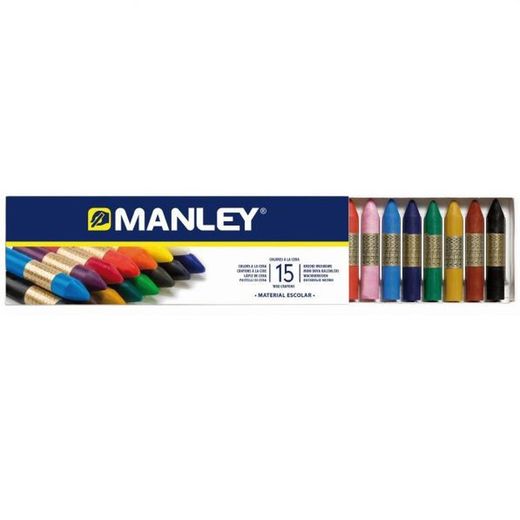 peintures à la cire manley dans des boîtes assorties