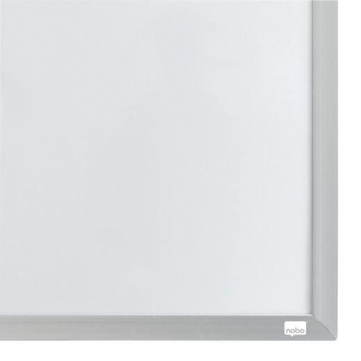 Nobo petit carré blanc magnétique avec garniture en aluminium 585x430mm