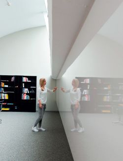 Pizarra blanca mural Chameleon. Un panel.