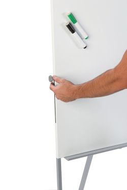 Cavalete para quadro branco com braço, sem rodas rd-610