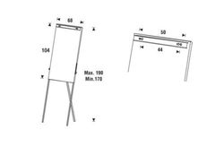 Tableau chevalet modèle rd-605