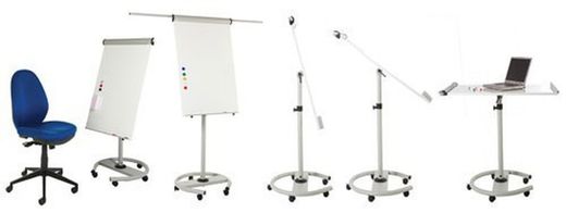 Chevalet tableau noir transformable en table