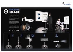 Chevalet tableau noir transformable en table