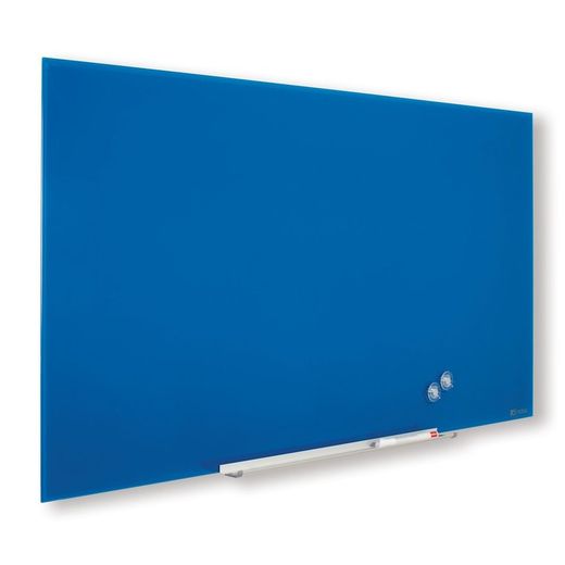 Pizarra de cristal azul nobo diamond. 4 tamaños