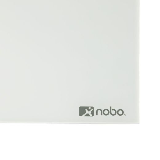 Tableau en verre blanc diamant Nobo. 4 tailles