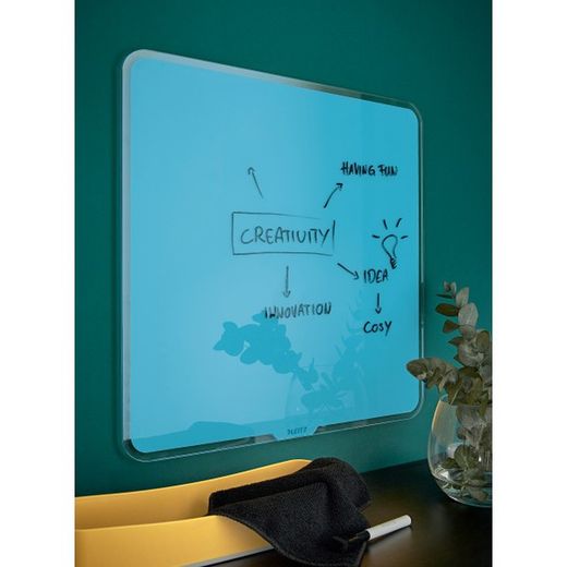 Pizarra de cristal leitz cosy cuadrada