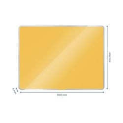 Tableau rectangulaire en verre leitz cosy