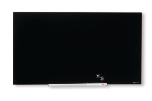 Tableau en verre noir diamant Nobo. 4 tailles