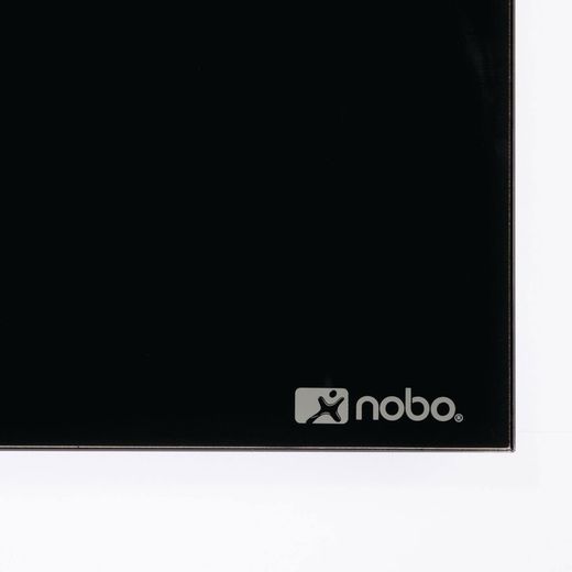 Tableau en verre noir diamant Nobo. 4 tailles
