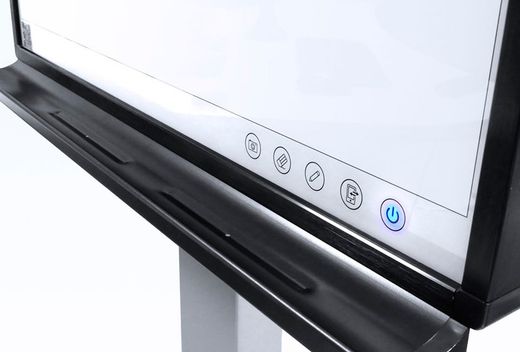 Keneon iDEAS quadro numérique blanc avec support