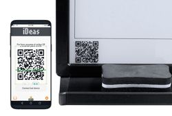 Keneon iDEAS quadro numérique blanc avec support