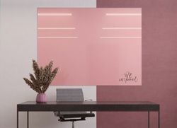 Pizarra magnética de cristal Chameleon. 3 tamaños y 18 colores.