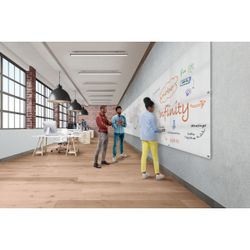 Pizarra modular NOBO Infinity acero lacado 900x600 mm, blanco