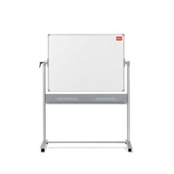 Quadro branco móvel melamínico Nobo. Dois tamanhos