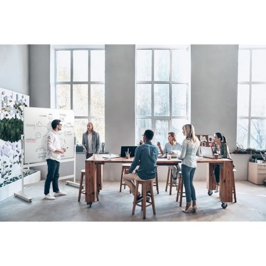 Pizarra móvil Nobo Move&Meet 1500x1200mm