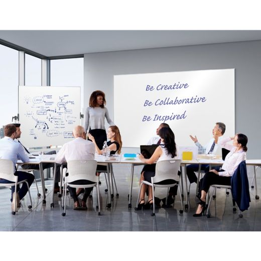 Carré noir émaillé mobile et réversible. Deux tailles