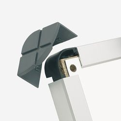 Tableau blanc mural en acier émaillé modèle 720. Garantie à vie