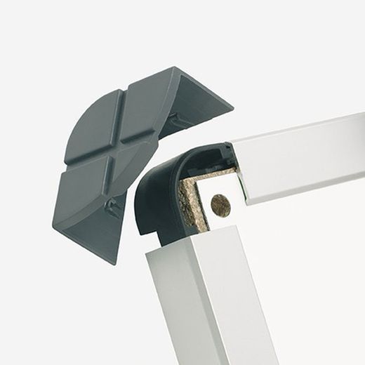 Tableau blanc mural en acier émaillé modèle 720. Garantie à vie