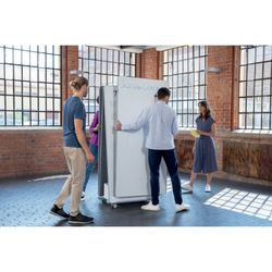 Tableau blanc portable 180x90 cm double face Move & se rencontre