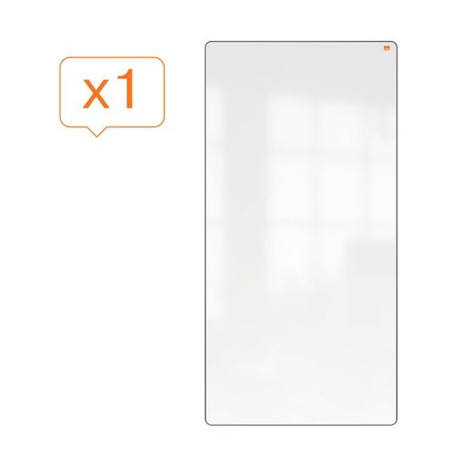 Pizarra blanca portátil 180x90 cm doble cara Move & Meet